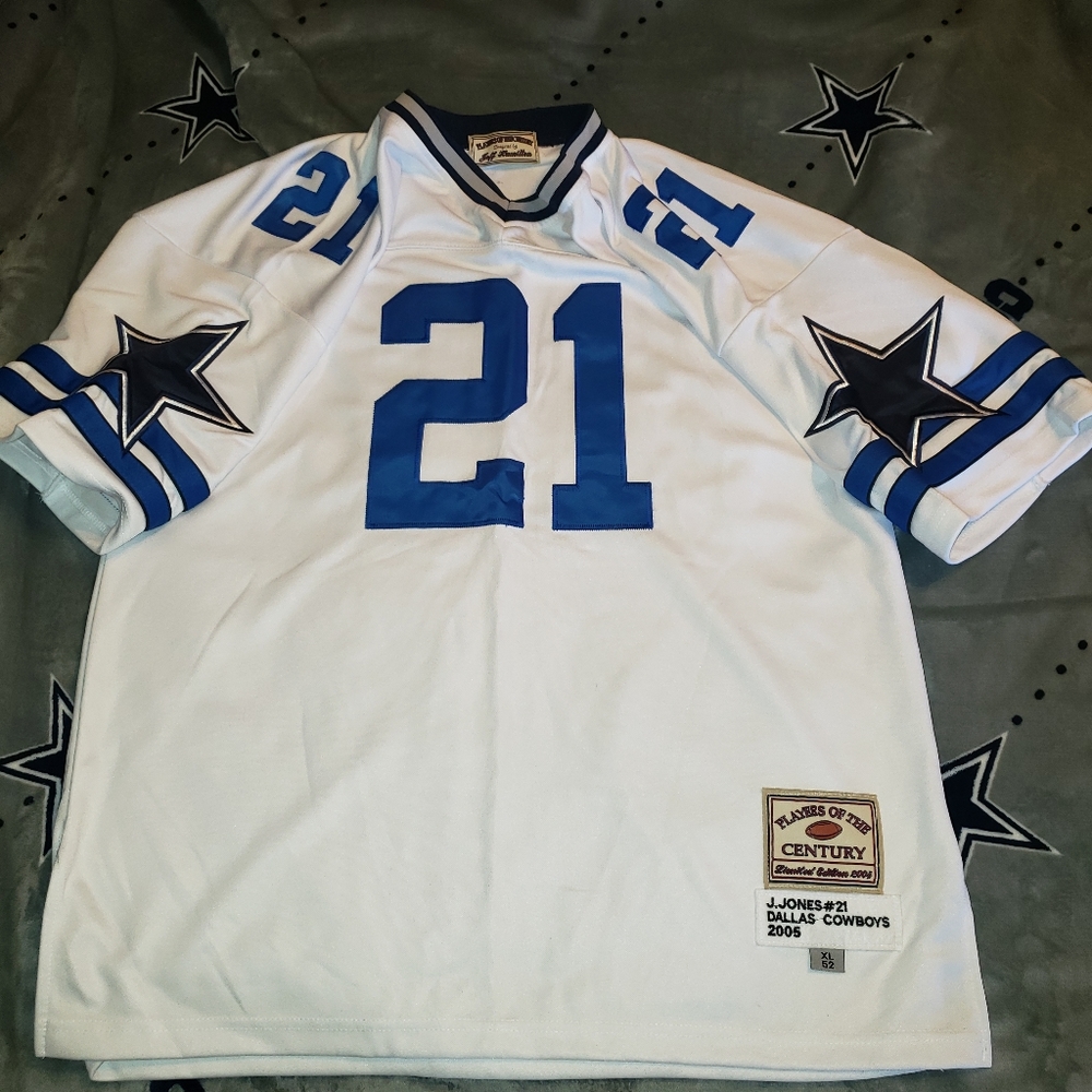 JULIUS JONES DALLAS COWBOYS 21 PLAYERS OF THE CENTURY JERSEY XL